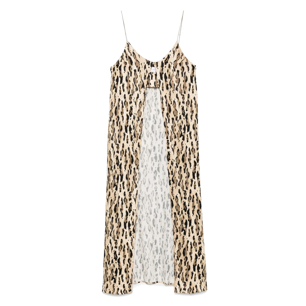 [THE NINA STUDIO] Sleeveless dress SS25 10 GILET  LEOP1