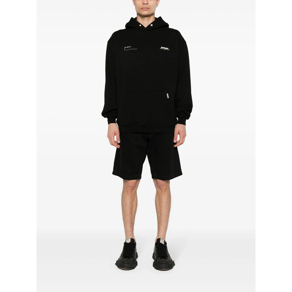 [Represent] Hoodie SS26 MLM4270-001  BLACK
