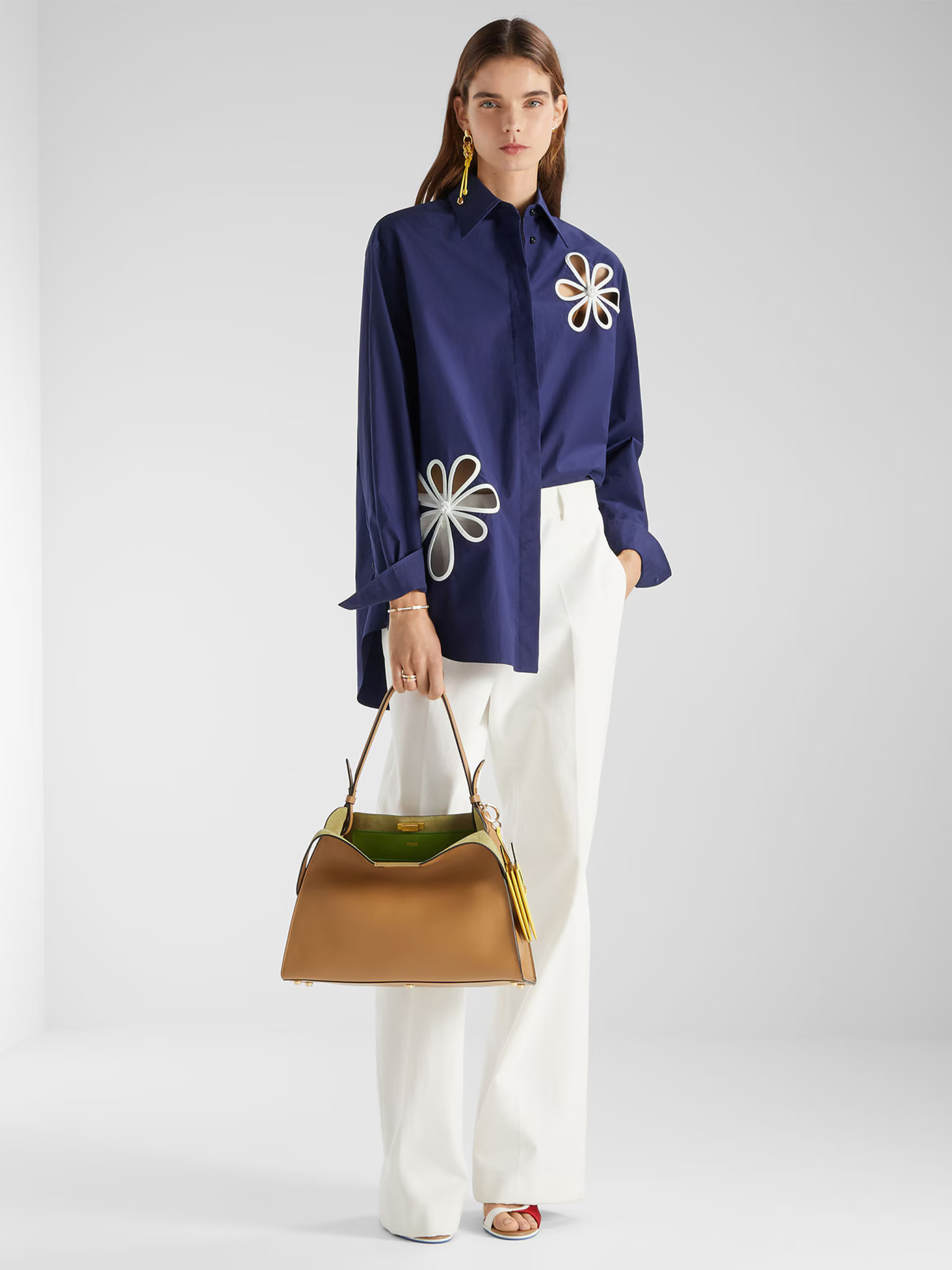 [Fendi] Shirts Long Sleeve SS26 FS8355AW7VF1W0A