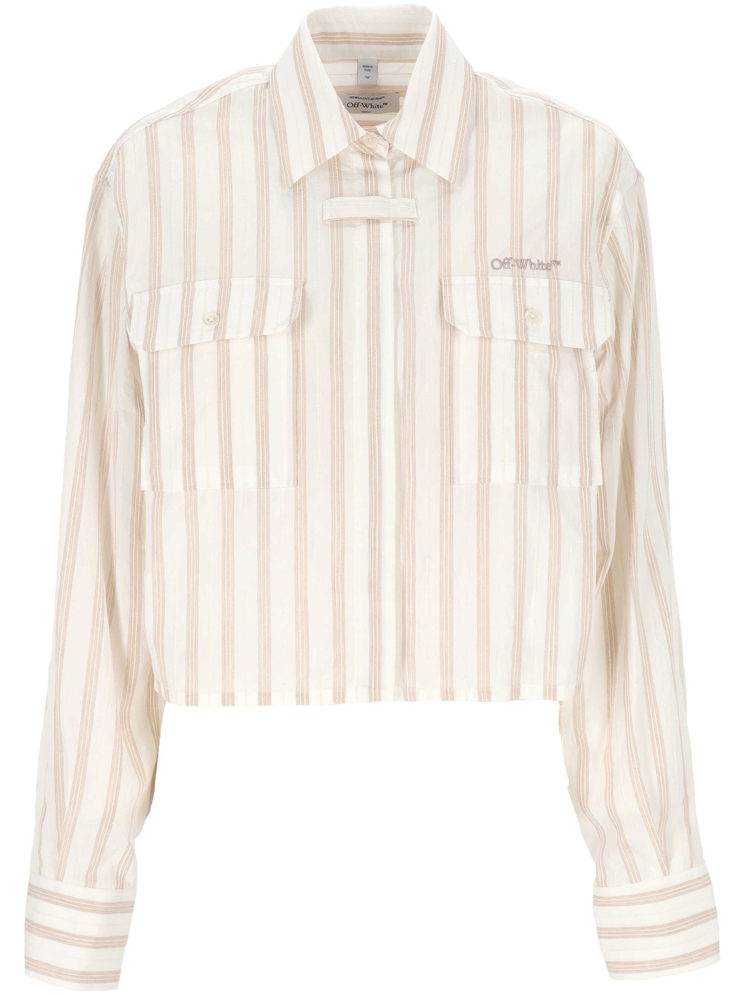 [Off White] Shirts Long Sleeve SS26 2GE02OS26FAB001W142