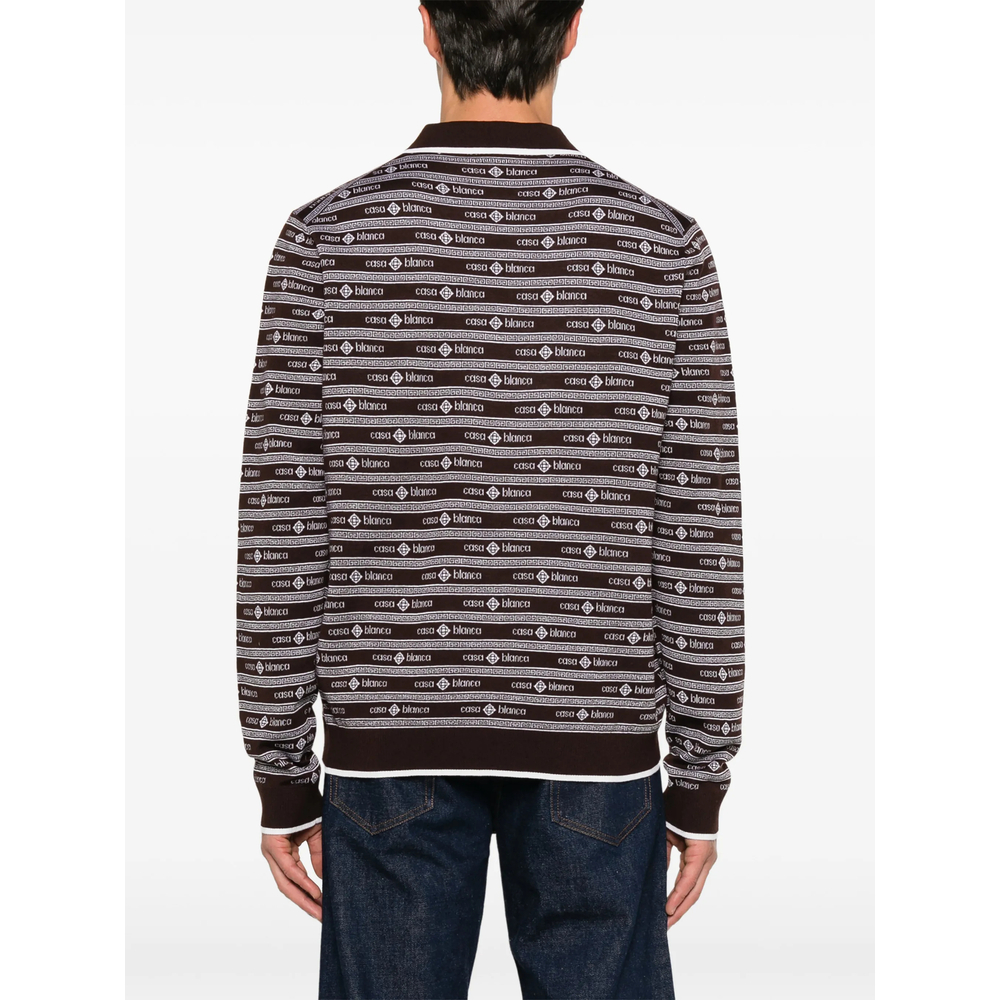 [Casablanca] Knitwear FW26 PF26-KW-729 01 DKBRO