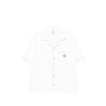 [Casablanca] Shirts Short Sleeve FW26 PF26-SH-085 03 WHITE