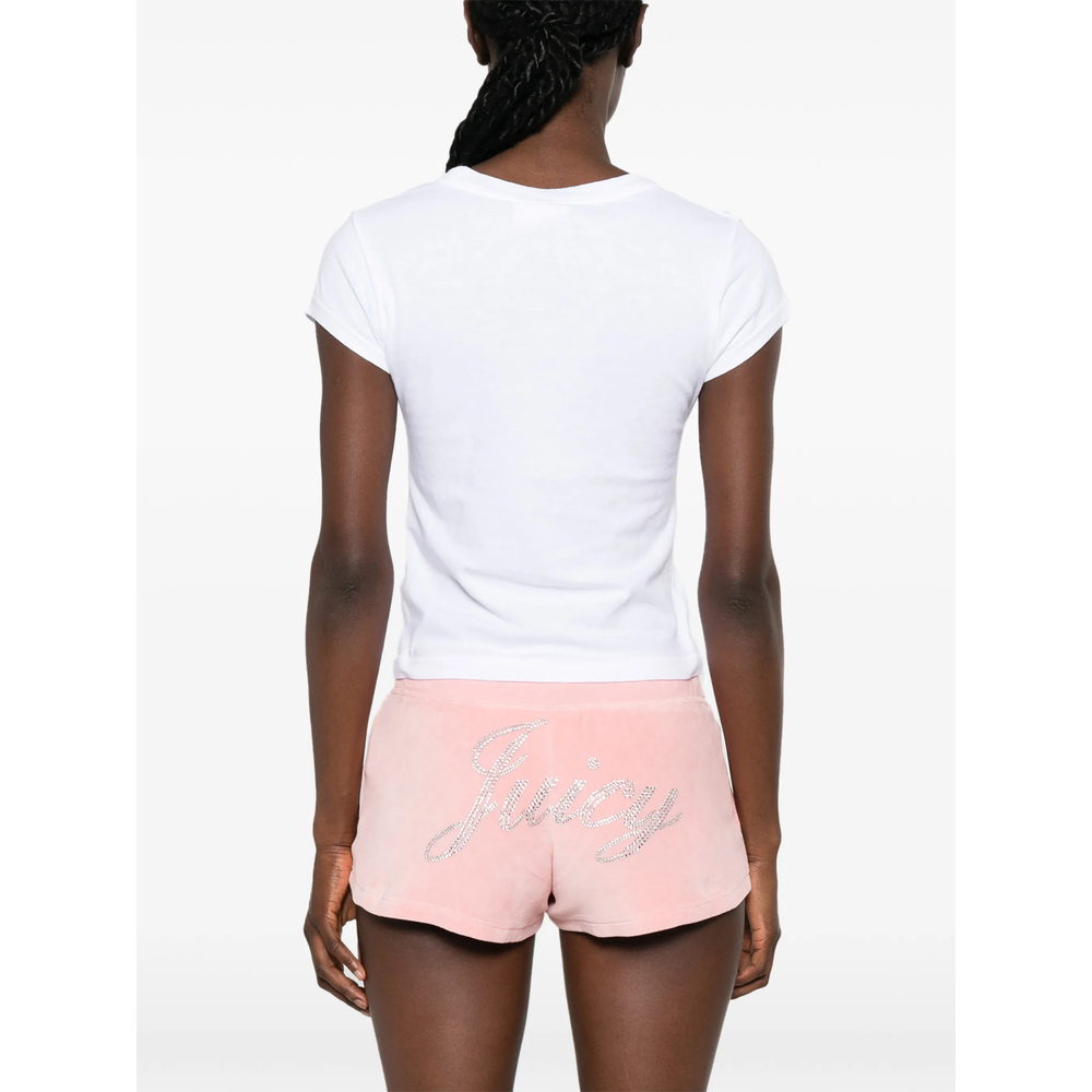 [SPORTY & RICH] T-shirts Short Sleeve FW26 TO111716691WH  WHROS