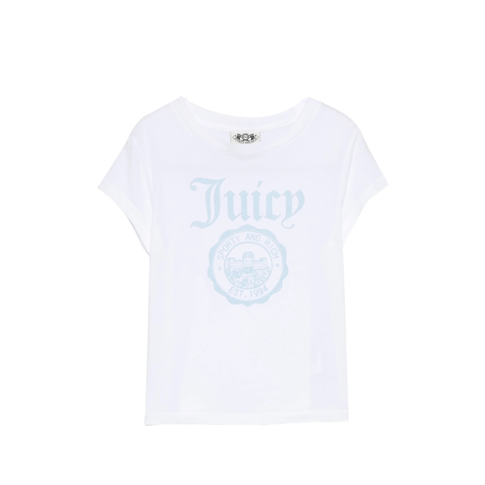 [SPORTY & RICH] T-shirts Short Sleeve FW26 TO111716691WH  WHSBL
