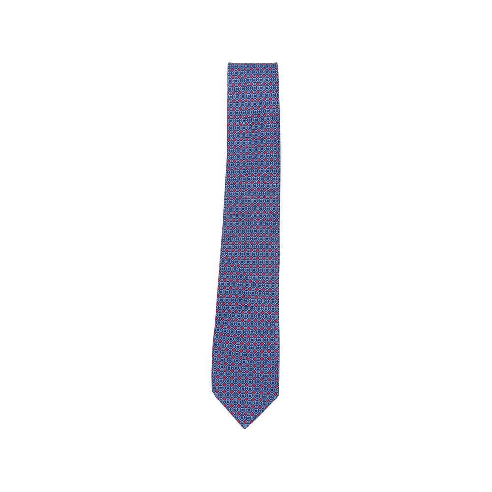 [Ferragamo] Tie FW26 351457 0794745 NAVRO
