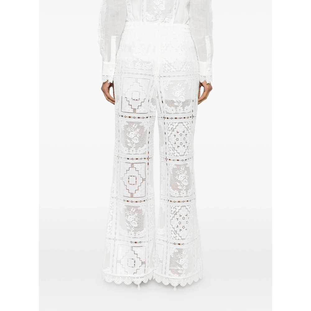 [Zimmermann] Trousers FW26 8518PSS261  IVORY