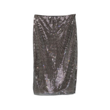 [Self-portrait] Midi skirt SS26 SS26-169MSK-B  BLACK