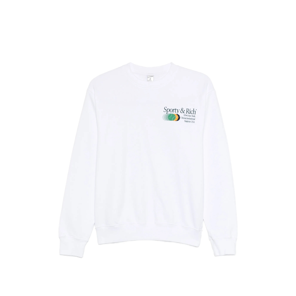 [SPORTY & RICH] Sweatshirt SS26 ST07161174WH  WHITE