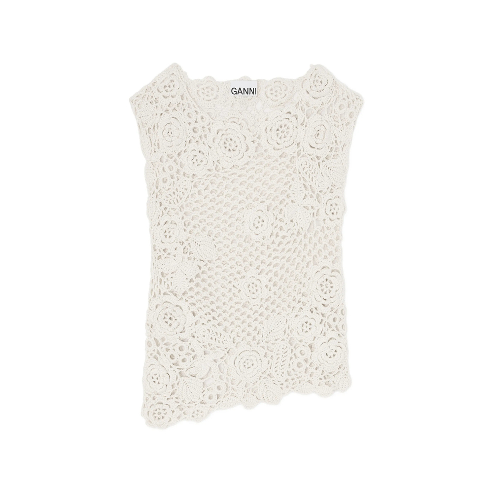 [GANNI] T-shirts Sleeveless SS26 A1070128  135