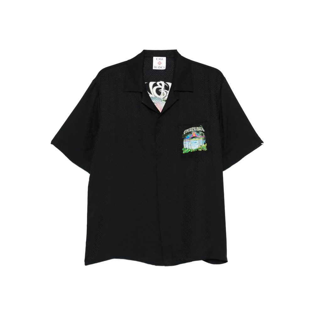 [Casablanca] Shirts Short Sleeve SS26 SP26-SH-003 09 VOLCA