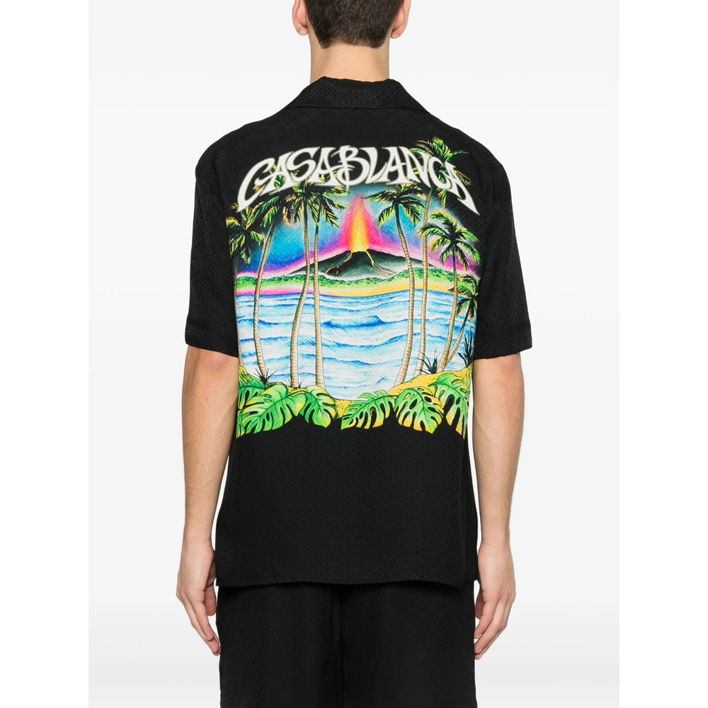 [Casablanca] Shirts Short Sleeve SS26 SP26-SH-003 09 VOLCA