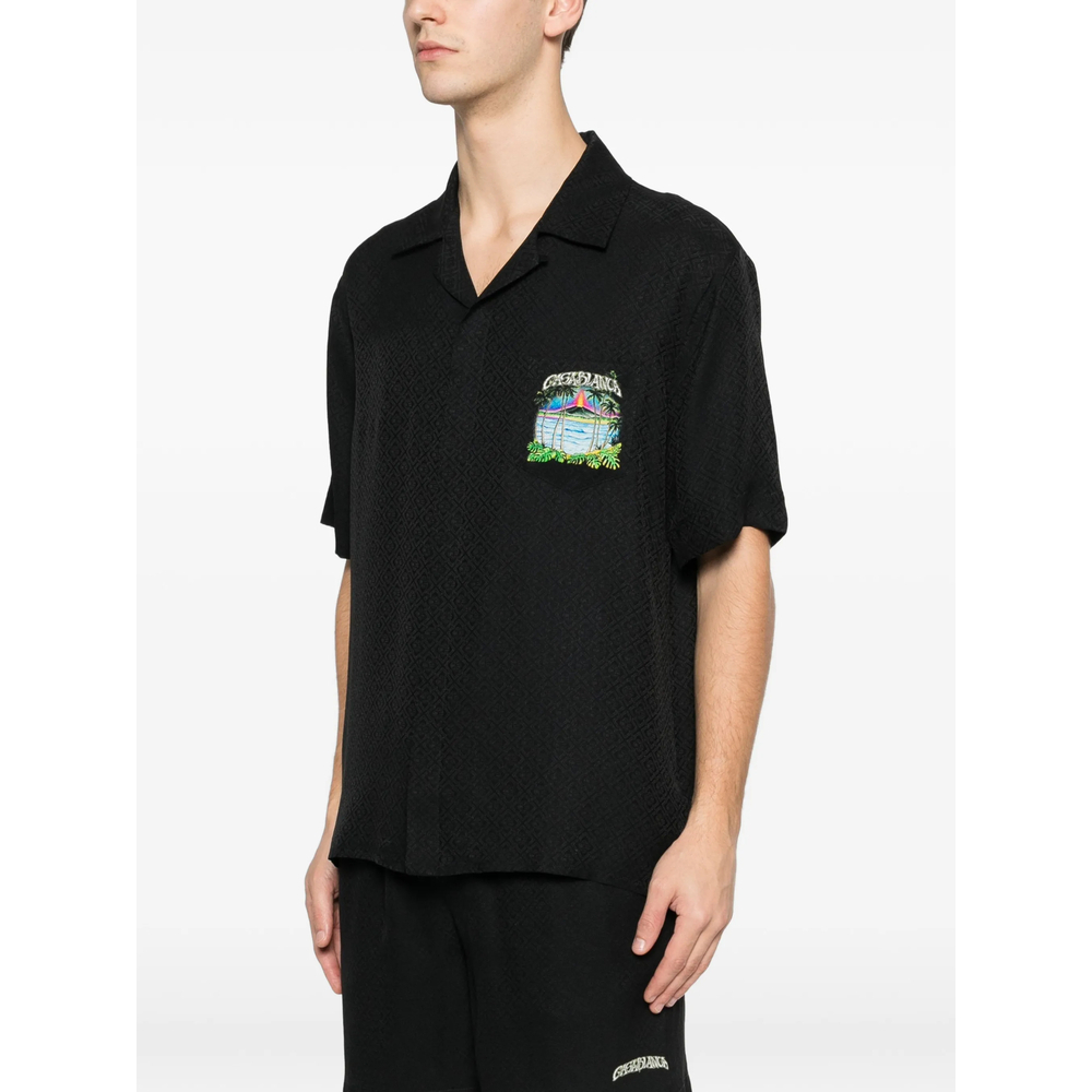 [Casablanca] Shirts Short Sleeve SS26 SP26-SH-003 09 VOLCA
