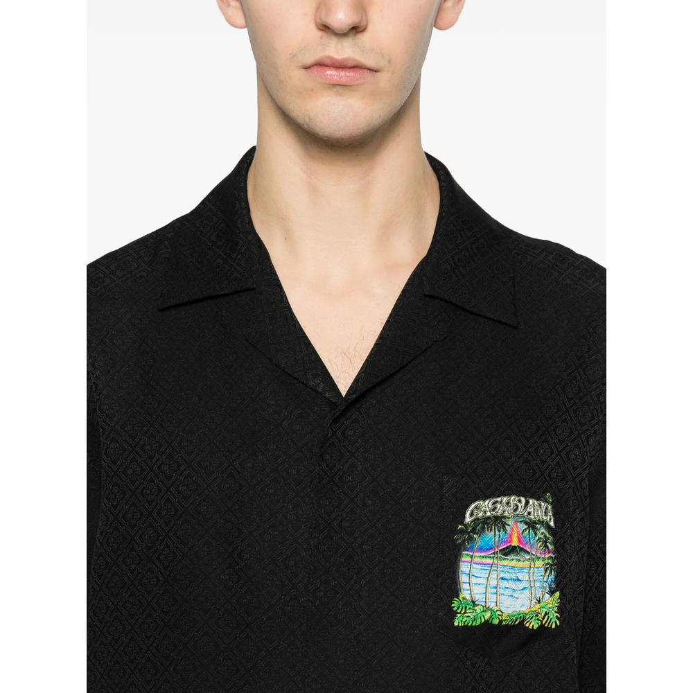 [Casablanca] Shirts Short Sleeve SS26 SP26-SH-003 09 VOLCA