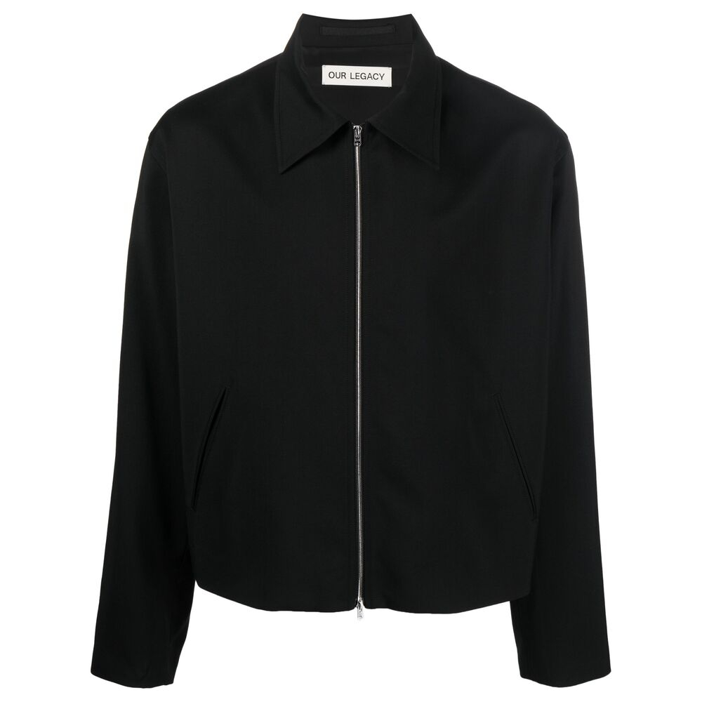 [Our Legacy] Bomber Jacket FW26 M2230MBW  BLACK