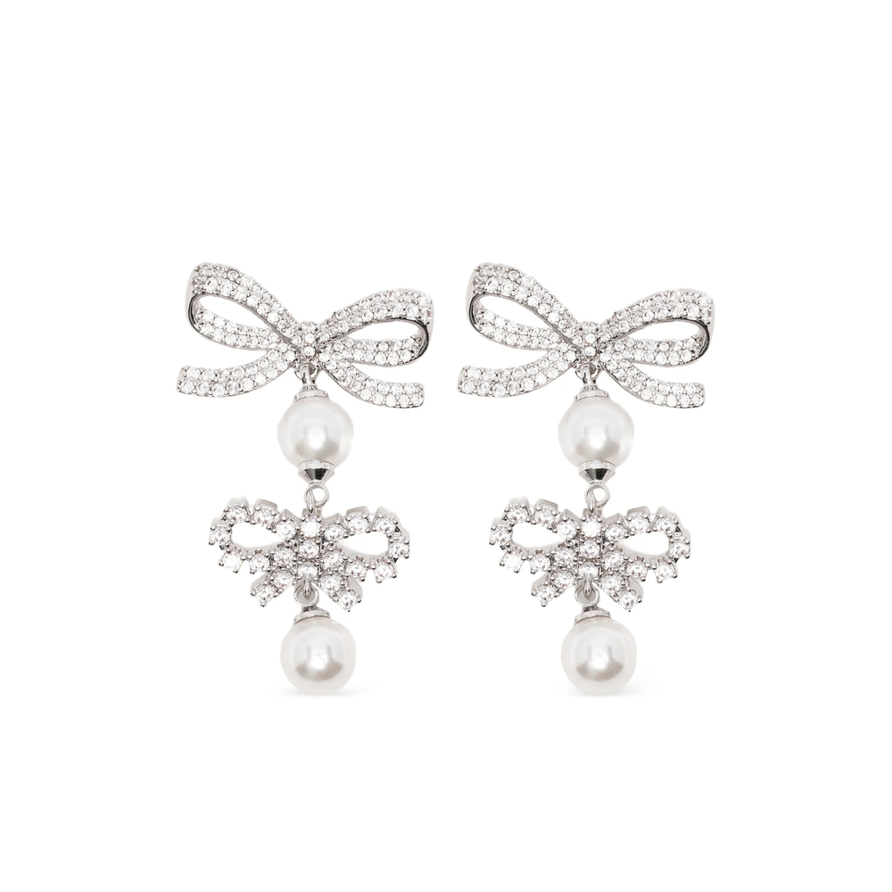 [Self-portrait] Earring SS26 RS26-629E-SL  SILVE