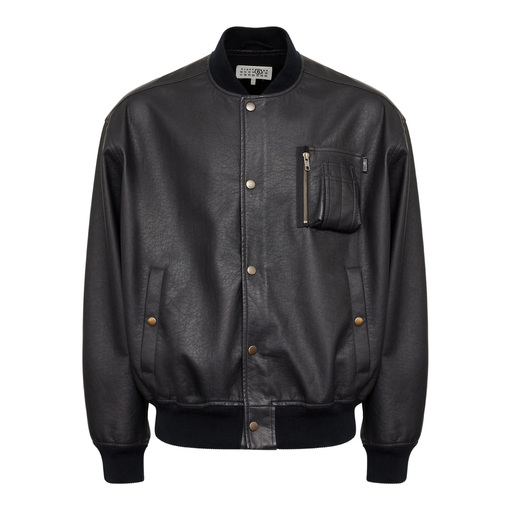 [MM6 Maison Margiela] Bomber Jacket SS26 M35740 SH0AM0080 900