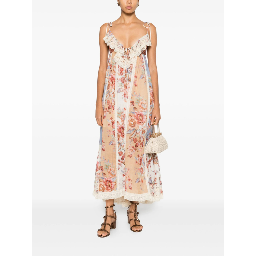 [Zimmermann] Sleeveless dress SS26 5771DRS261  SPLIC