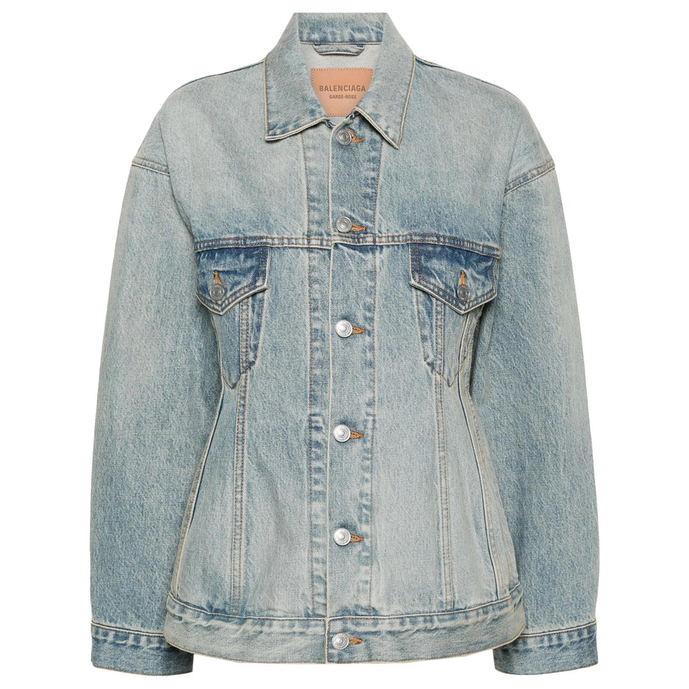 [Balenciaga] Denim Jacket SS24 773776 TJW79 4076