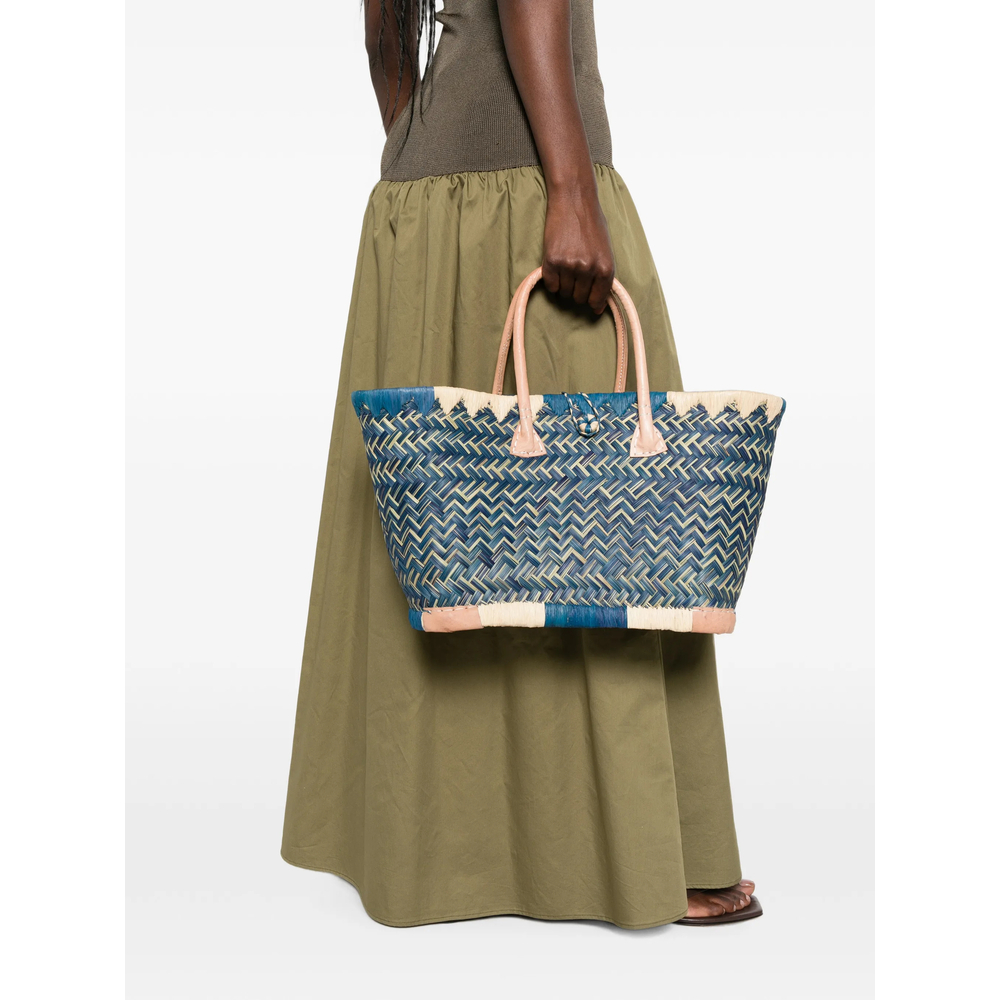 [THE NINA STUDIO] Tote bag SS26 CLOTILDE ROYAL MULTI