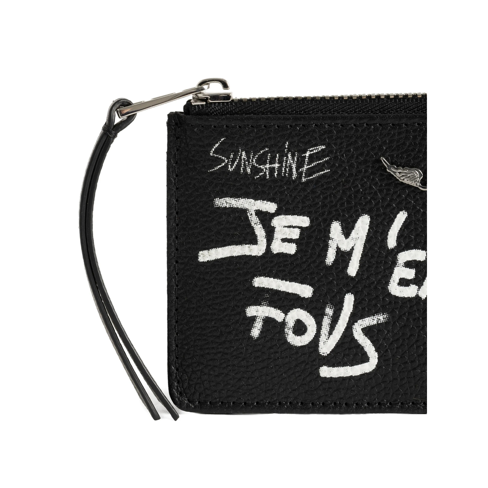 [Zadig & Voltaire] Wallet FW26 LWSG03809  BLACK
