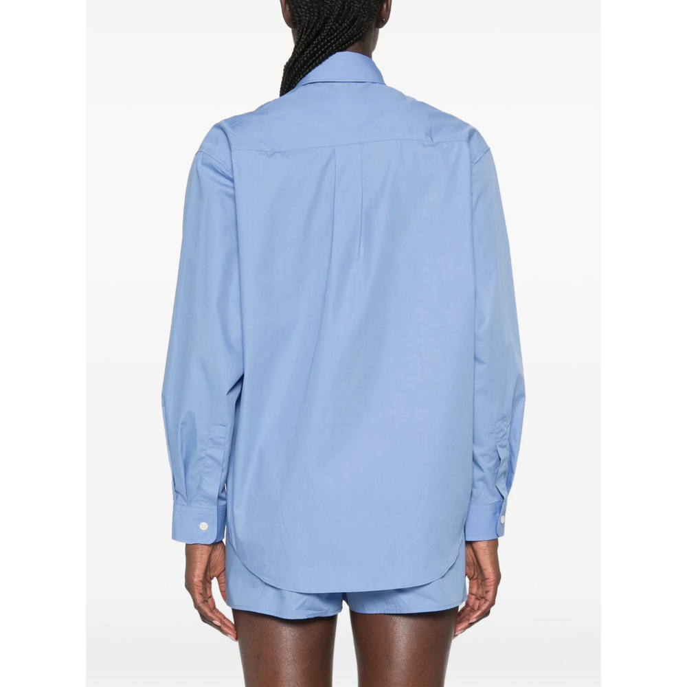 [SPORTY & RICH] Shirt FW26 SI006711329BL  SOFTE