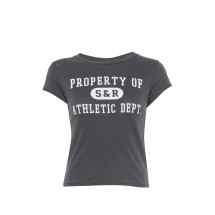 [SPORTY & RICH] T-shirts FW26 TO111711268GY  CARBO