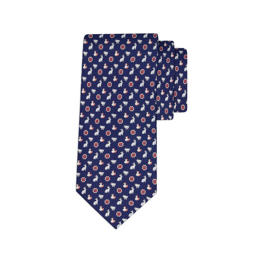 [Ferragamo] Tie FW26 351451 0794635 BLARO