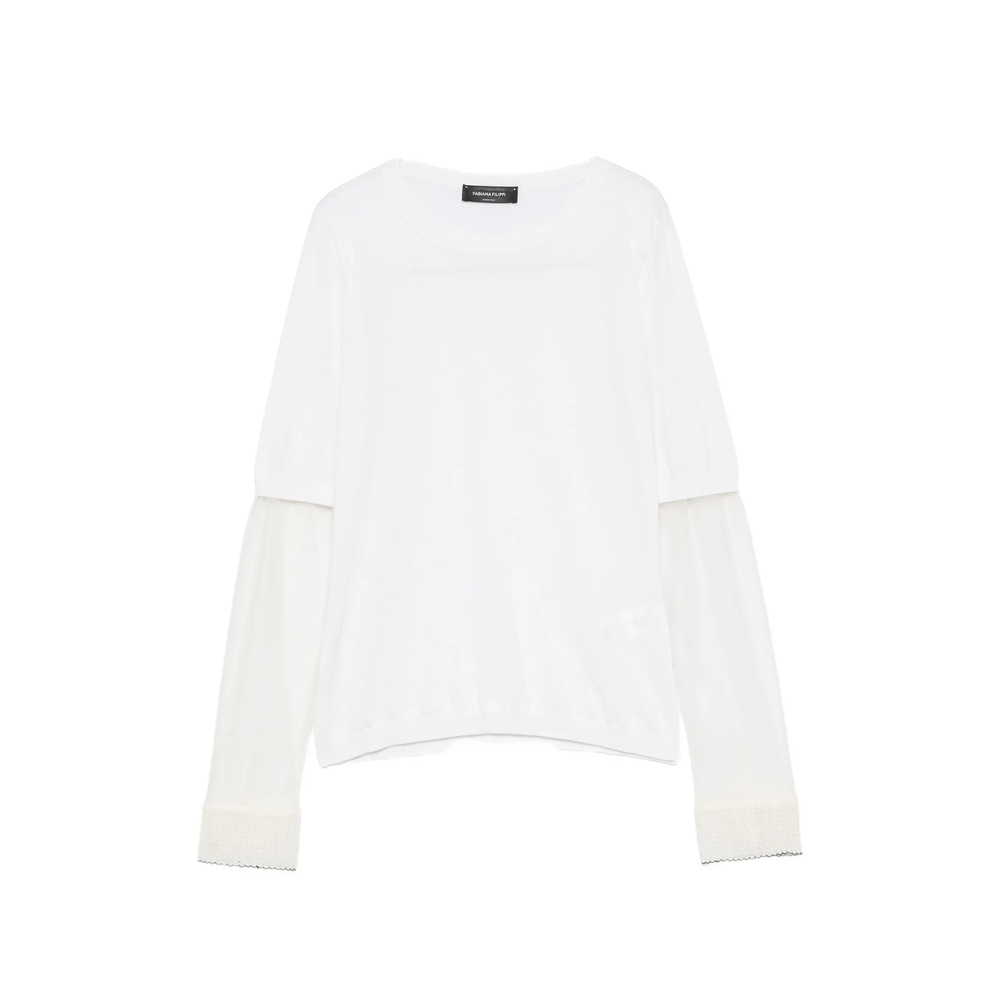 [Fabiana Filippi] T-shirts Long Sleeve FW26 MAD216F006 M319 25