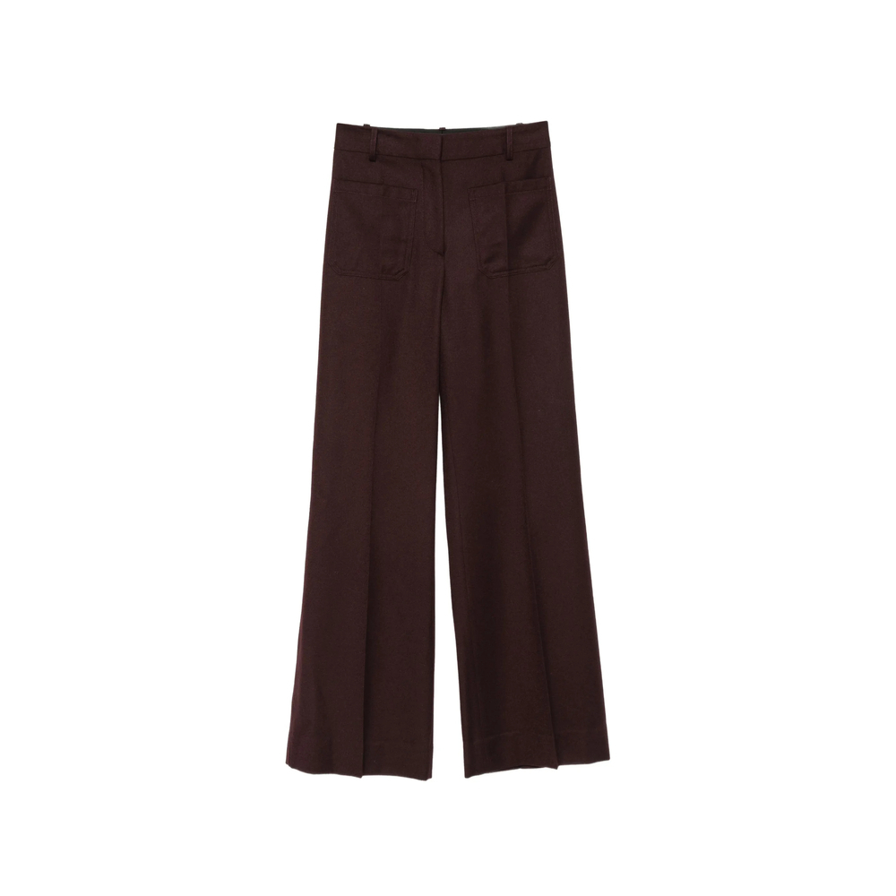 [VICTORIA BECKHAM] Trousers FW26 1226WTR005115S  ACAI