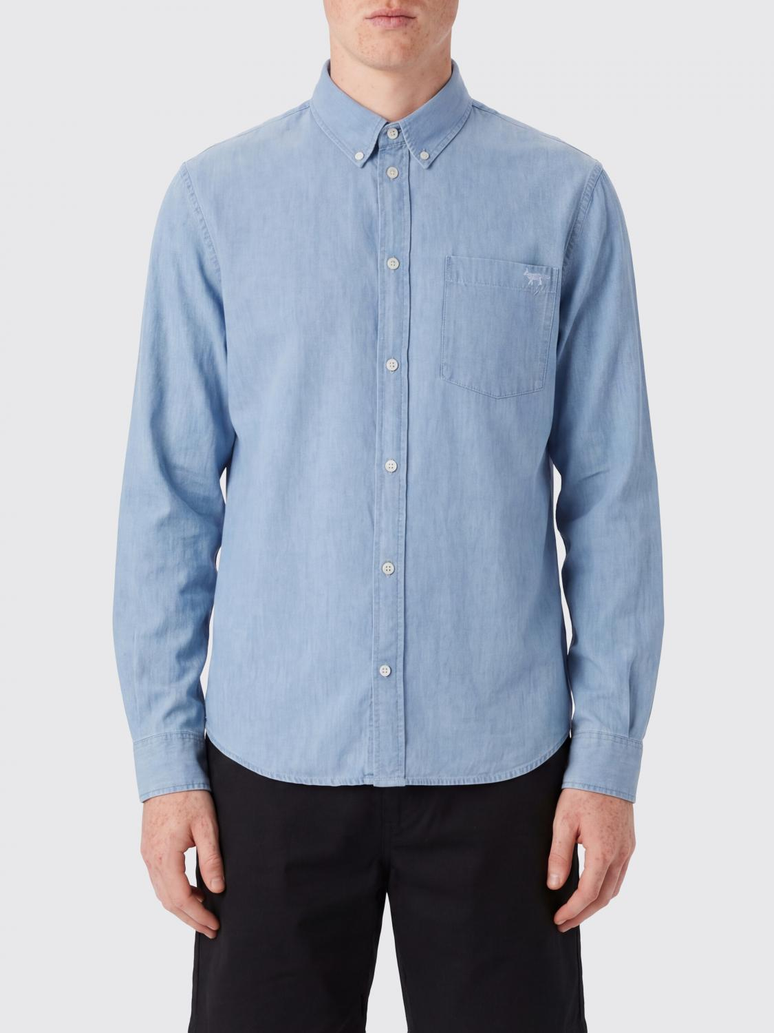 [MAISON KITSUNE] Shirts SS26 QM00412WC5006 0434