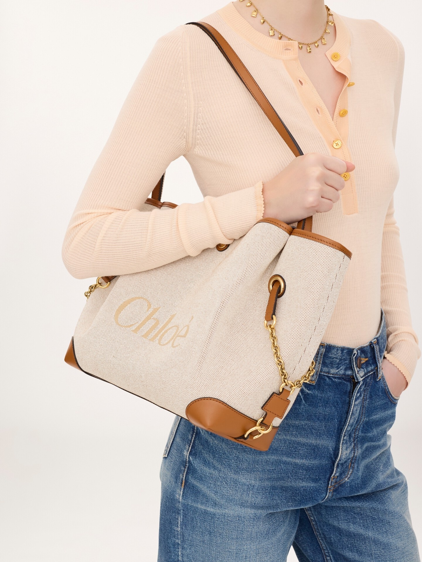 [Chloe] Tote bag FW26 CH26AS655S6326M