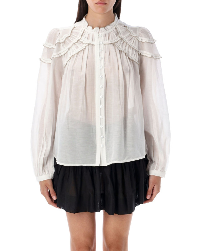 [Marant Etoile] Blouse FW26 HT0681FBB3J04E20WH