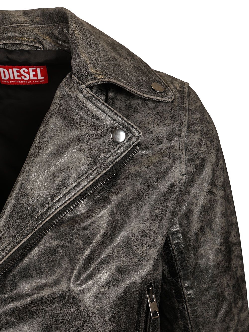 [Diesel] Leather Jacket CO A228440CJCM9XX
