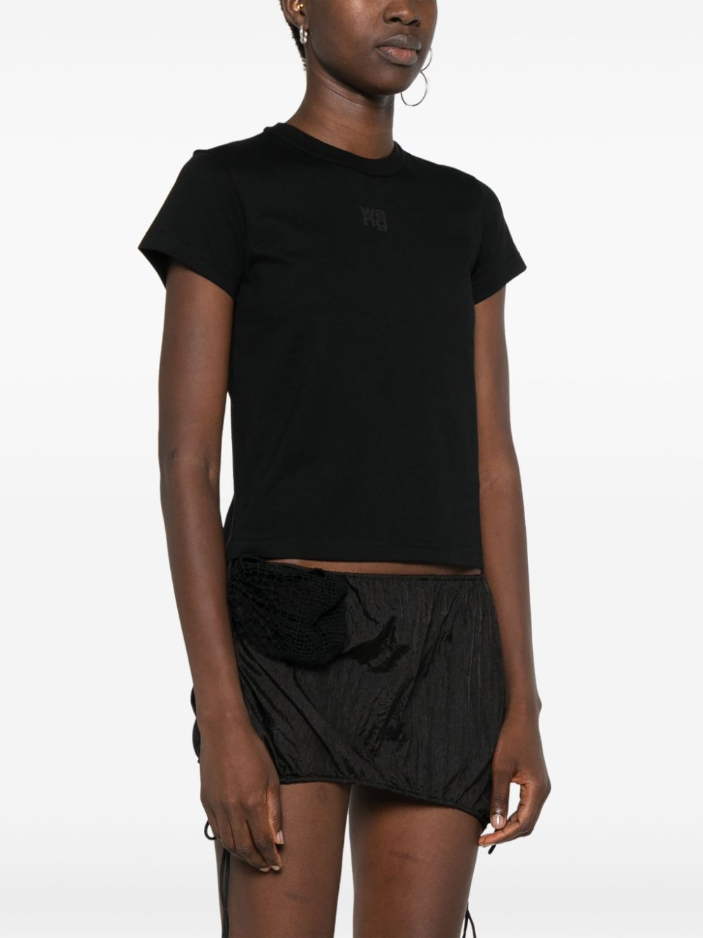 [ALEXANDER WANG] T-shirts Short Sleeve SS26 4CC3241521 001