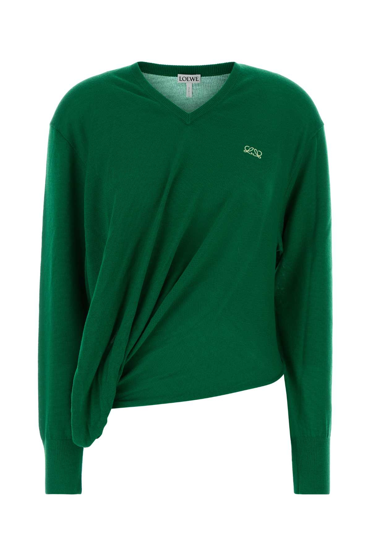 [Loewe] Knitwear SS26 S540Y14KHD GREEN