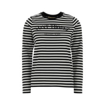 [MICHAEL BY MICHAEL KORS] T-shirts Long Sleeve SS26 MS6520JKWZ BLACKWHITE
