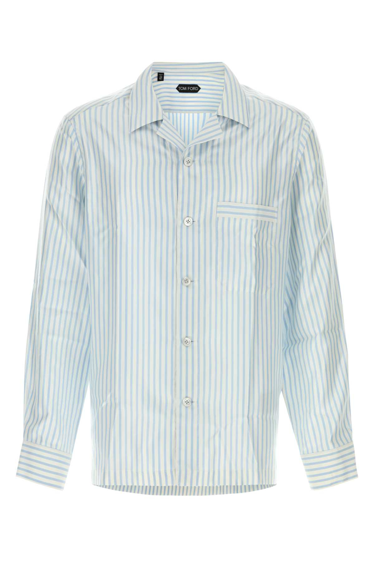 [Tom Ford] Shirts Long Sleeve SS26 HXH012FMS105 WUA