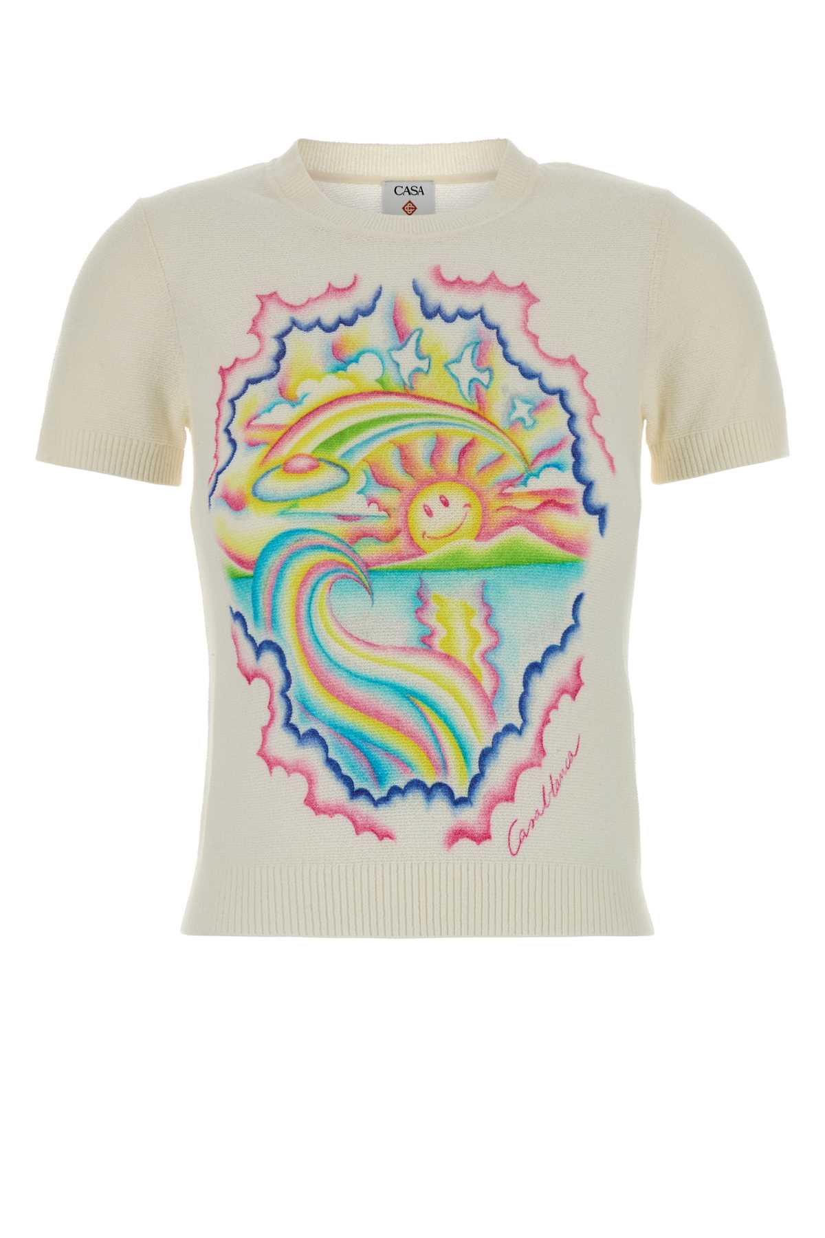[Casablanca] T-shirts Short Sleeve SS26 WSP26KW125001 LEREOL