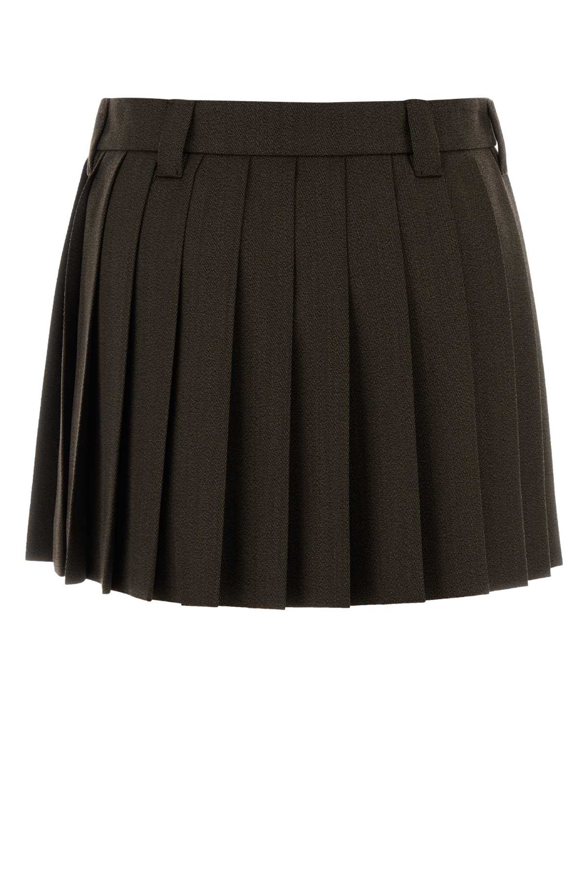 [Miu Miu] Mini skirt SS26 MG2348SOOO180R F0324