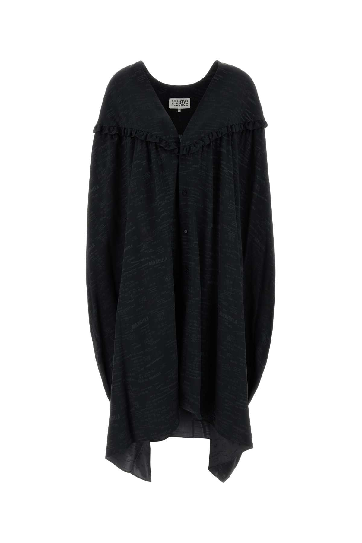[MM6 Maison Margiela] Long sleeve dress SS26 S52DD0077M35737 002J