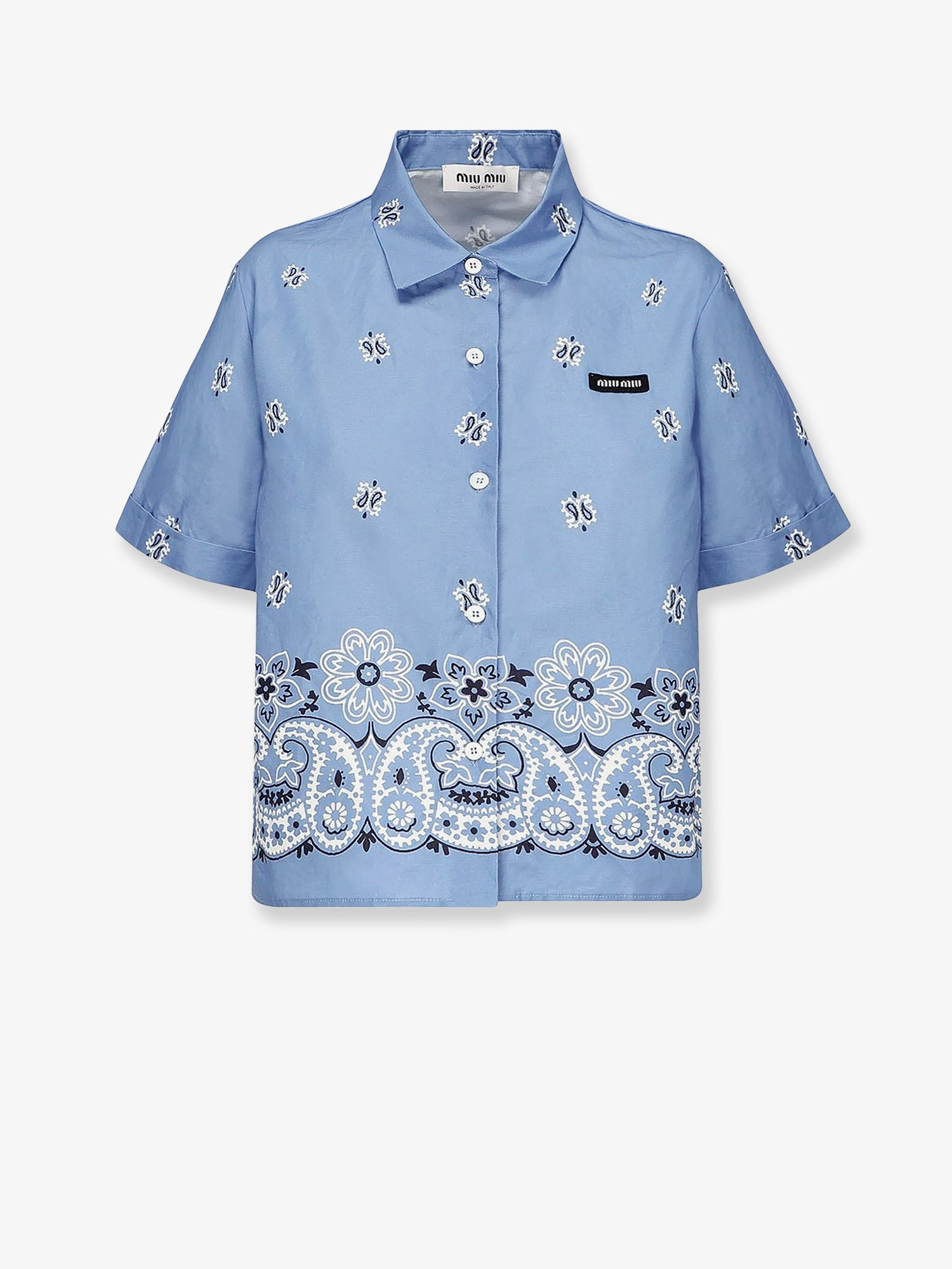 [Miu Miu] Shirts Short Sleeve SS26 MK1951SOOO17XXF061M