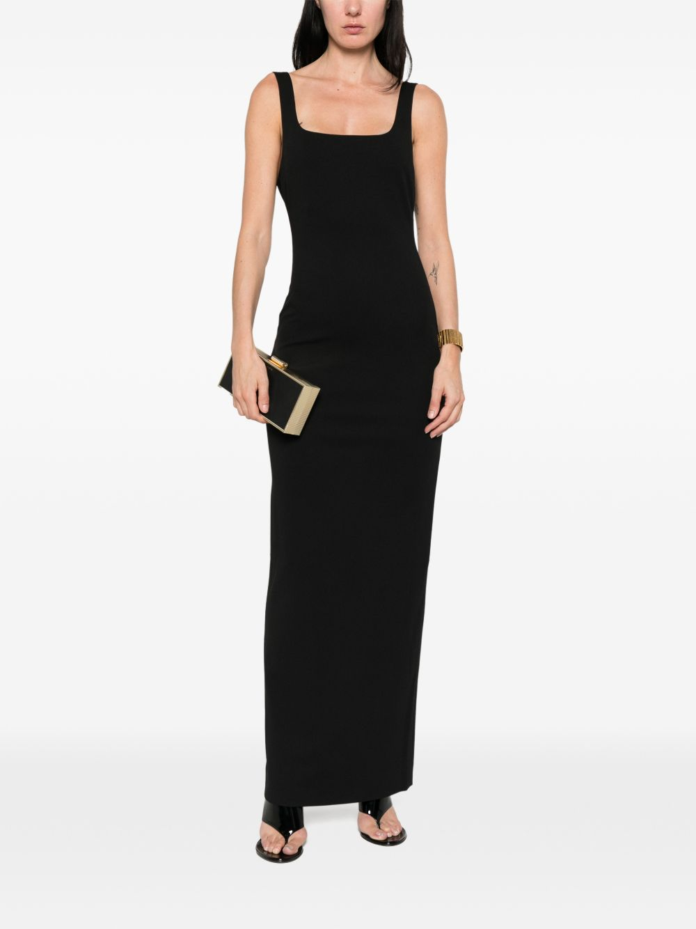 [Solace London] Sleeveless dress SS26 OS47017BLACK