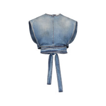 [Alaia] T-shirts Sleeveless SS26 AA9H1482D026CA56