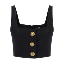 [Balmain] T-shirts Sleeveless SS26 GF1AB520WC090PA