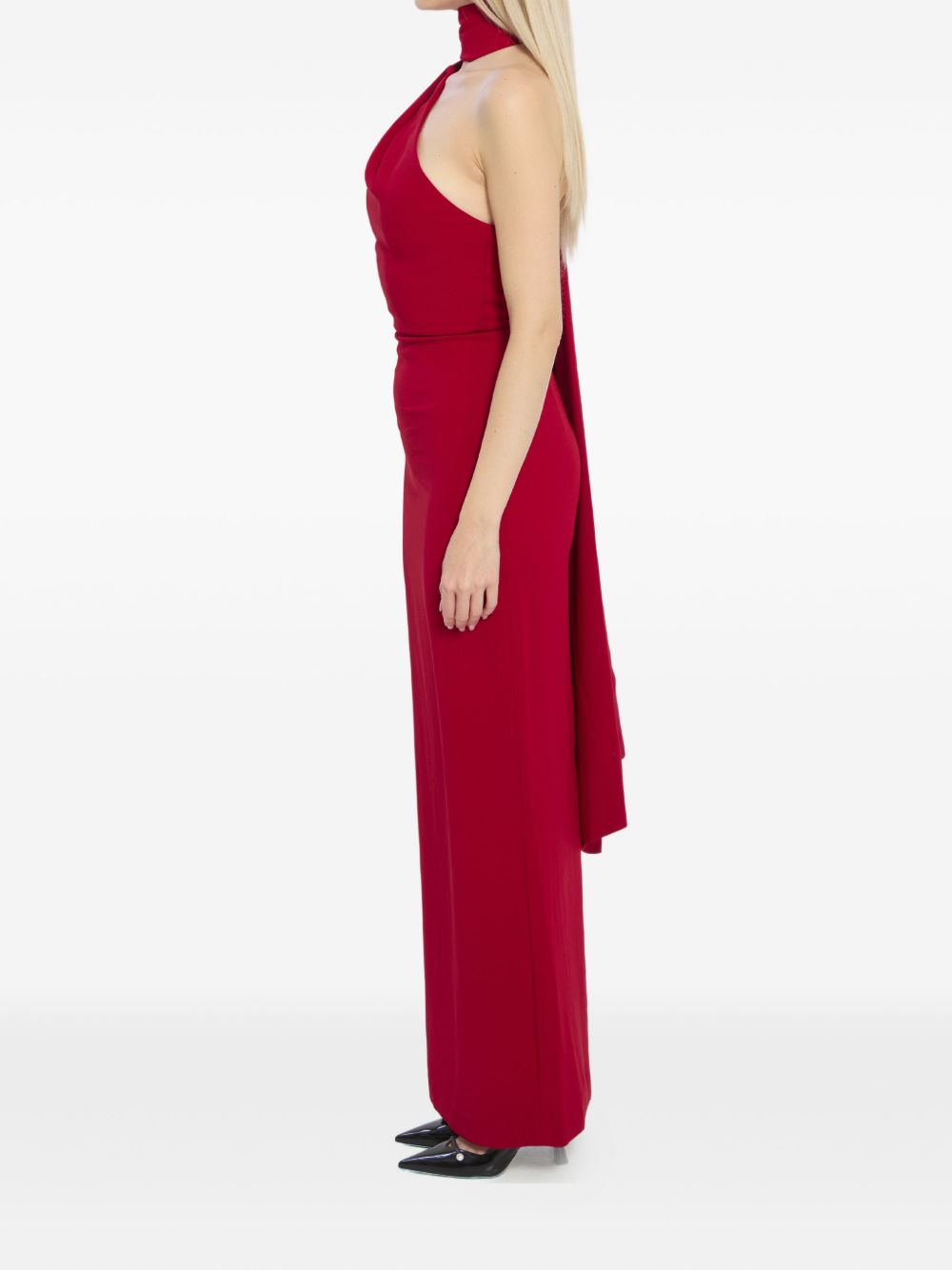 [Solace London] Sleeveless dress SS26 OS38011RED