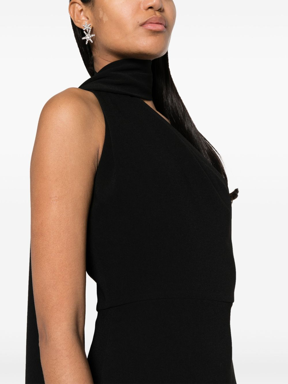 [Solace London] Sleeveless dress SS26 OS38011BLACK