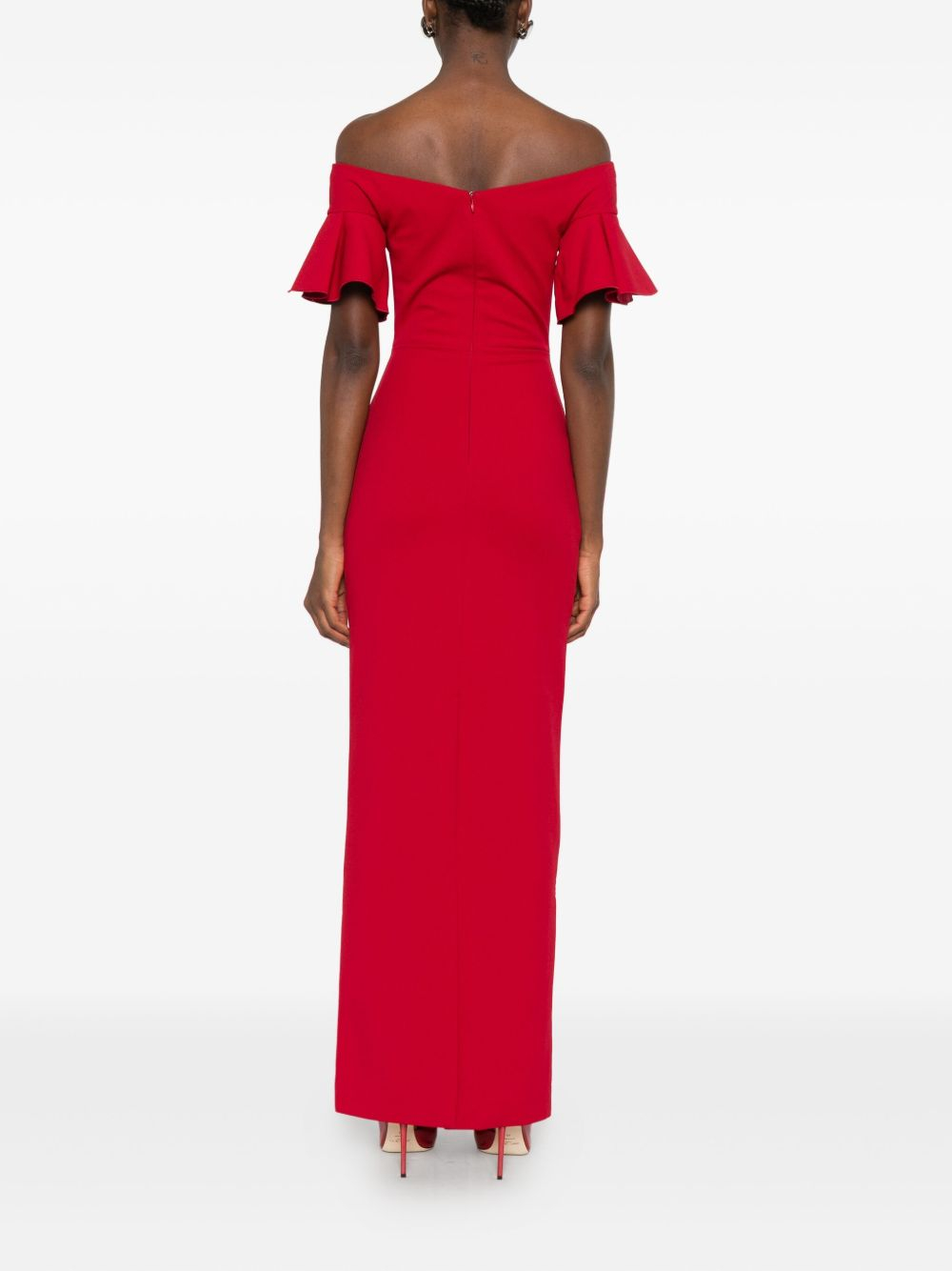 [Solace London] Sleeveless dress SS26 OS46003RED