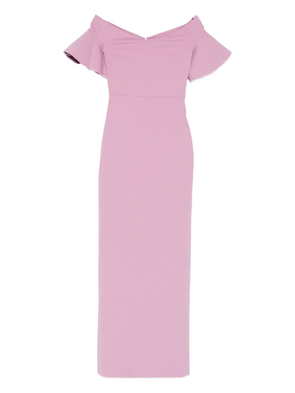 [Solace London] Short sleeve dress SS26 OS46003WISTERIA