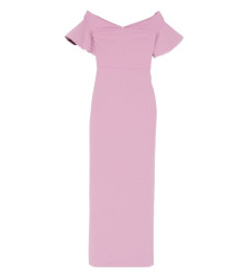 [Solace London] Short sleeve dress SS26 OS46003WISTERIA