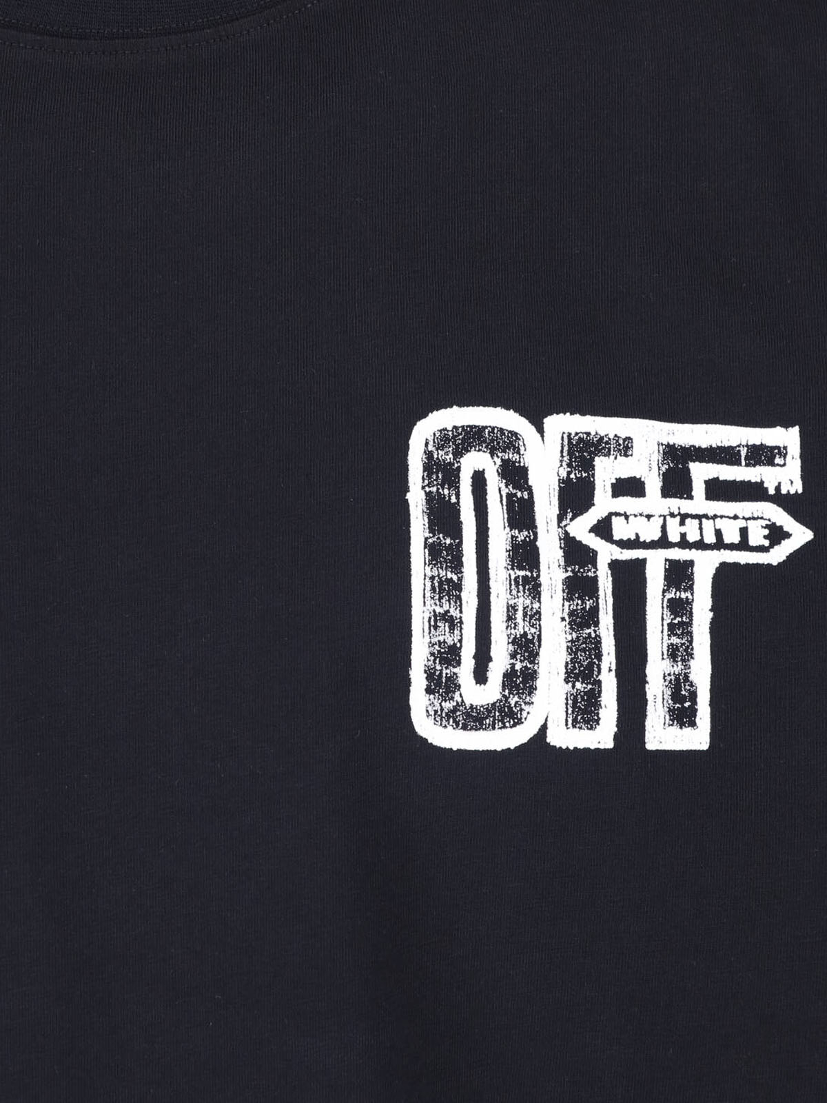 [Off-White] T-shirts Short Sleeve FW26 44MAA120F26J00Y001BLACK